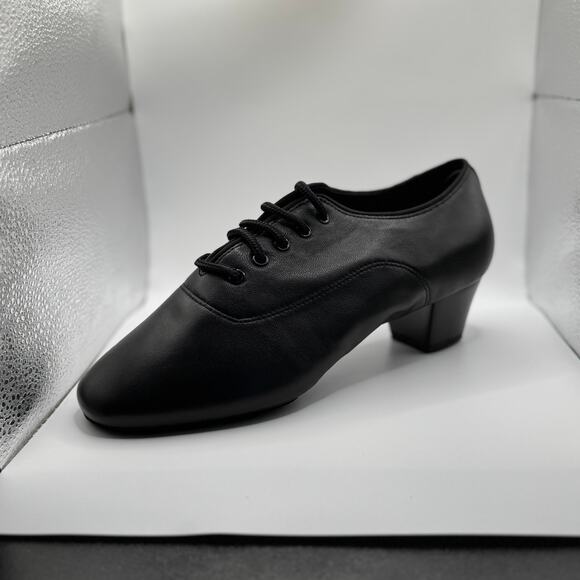 NIB Men\'s Dance Ballroom Shoe Lambskin Leather Bachata Salsa Latin S417 size 9 main image 7